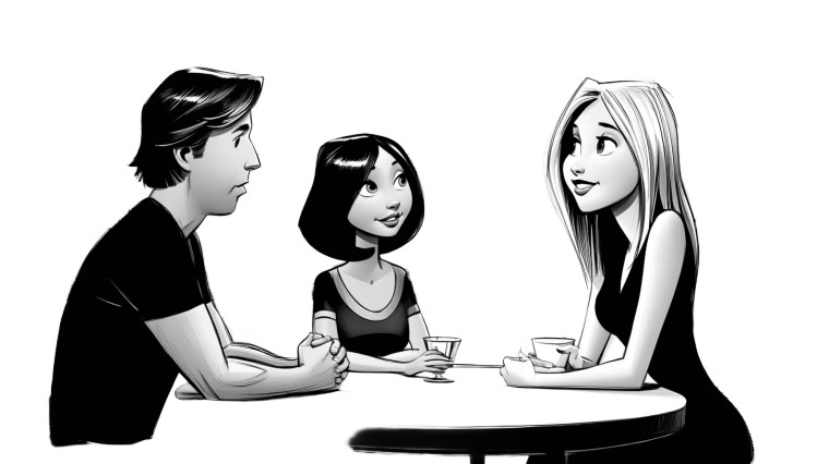 Family Kitchen Scene Vinyl Car Decal Sticker – Waterproof & UV-Resistant 8"