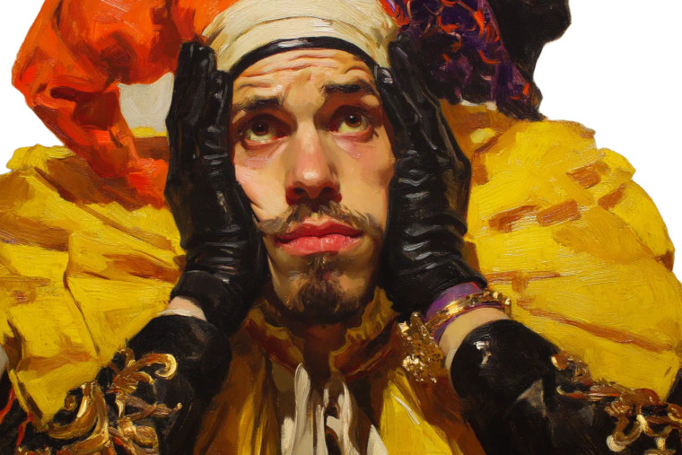 Sorolla'S Jester Vinyl Car Decal Sticker – Waterproof & UV-Resistant 8"