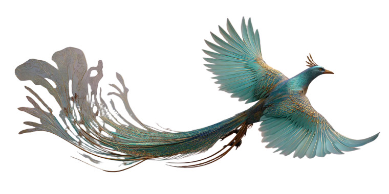 Elegant Soaring Bird Vinyl Car Decal Sticker – Waterproof & UV-Resistant 8"