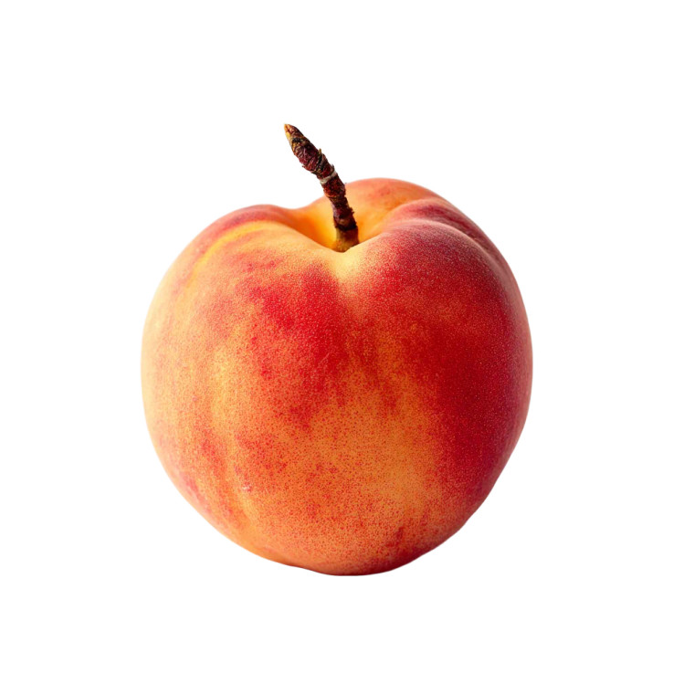 Peach Vinyl Car Decal Sticker – Waterproof & UV-Resistant 8"