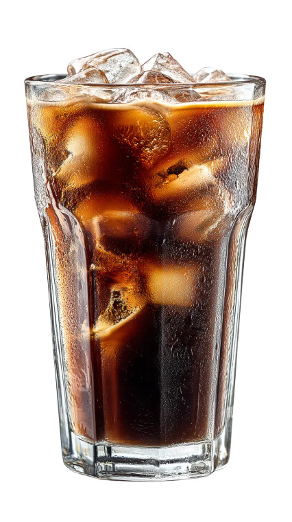 Black Coffee Americano Vinyl Car Decal Sticker – Waterproof & UV-Resistant 8"