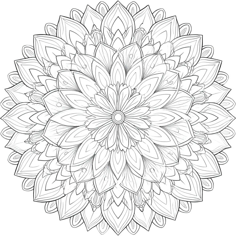 Intricate Mandala Design Vinyl Car Decal Sticker – Waterproof & UV-Resistant 8"