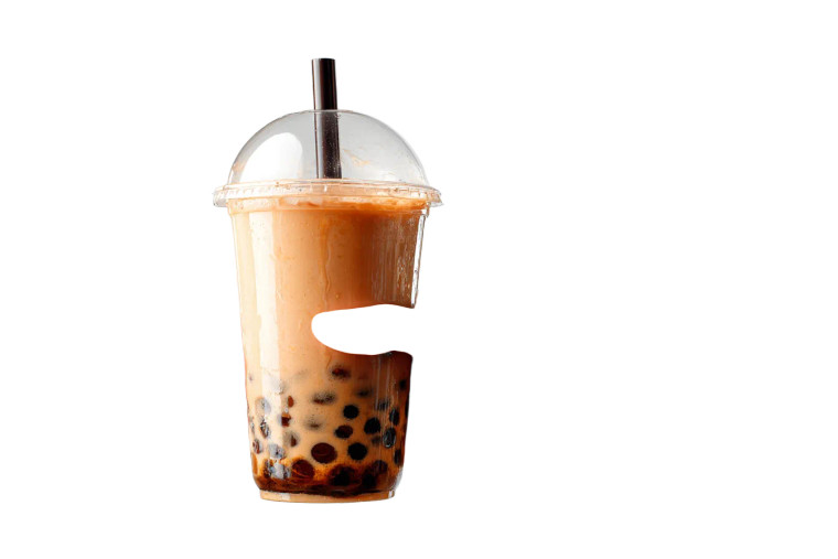 Bubble Tea Hand V2 Vinyl Car Decal Sticker – Waterproof & UV-Resistant 8"