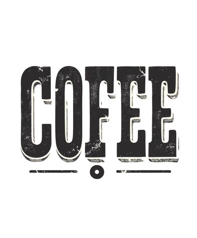Vintage Coffee Vinyl Car Decal Sticker – Waterproof & UV-Resistant 8"