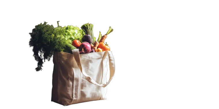 Fresh Produce Bag Vinyl Car Decal Sticker – Waterproof & UV-Resistant 8"