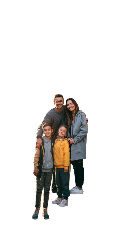 Happy Families Vinyl Car Decal Sticker – Waterproof & UV-Resistant 8"