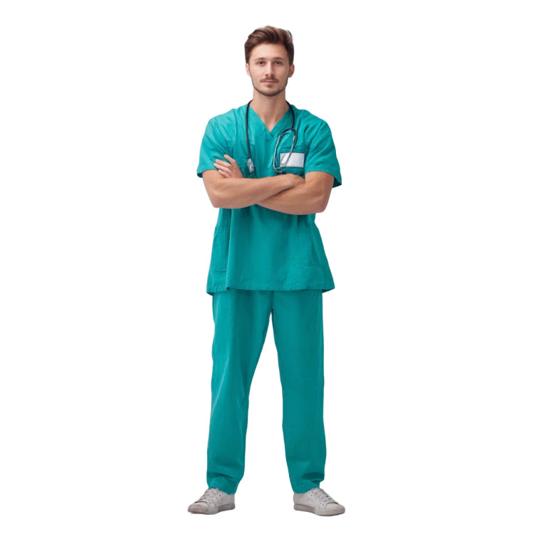 Young Doctor Man Vinyl Car Decal Sticker – Waterproof & UV-Resistant 8"