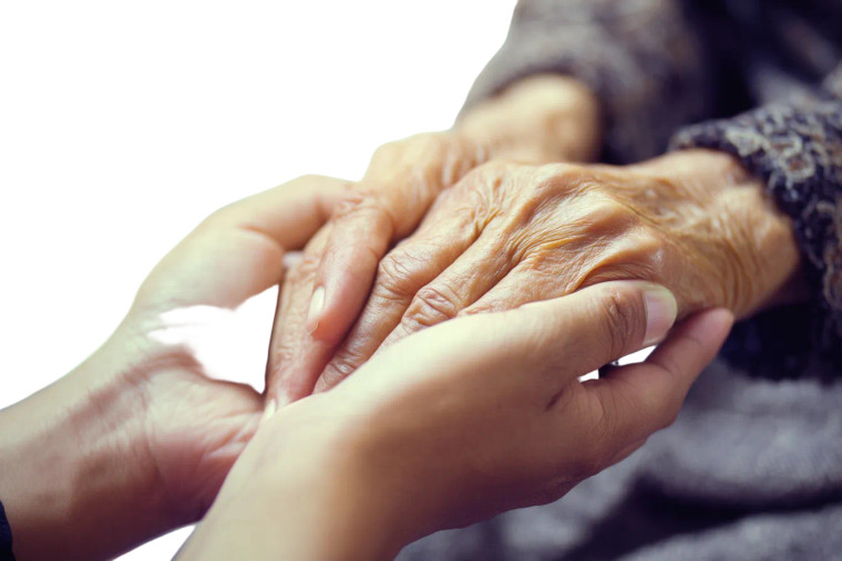 Caregiver'S Empathetic Touch Vinyl Car Decal Sticker – Waterproof & UV-Resistant 8"