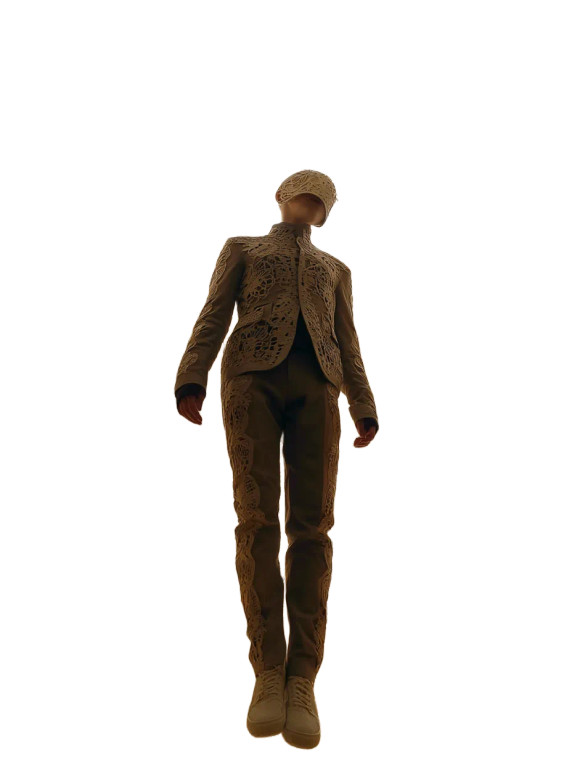 Surreal Suspended Man Vinyl Car Decal Sticker – Waterproof & UV-Resistant 8"