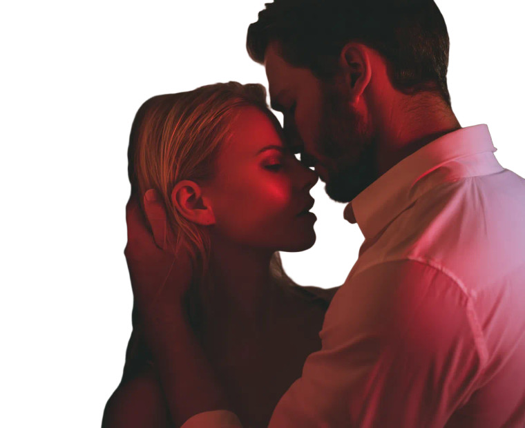 Romantic Kiss Scene V3 Vinyl Car Decal Sticker – Waterproof & UV-Resistant 8"