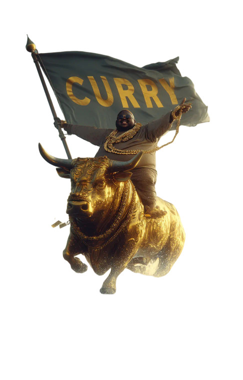 Golden Bull Rider Vinyl Car Decal Sticker – Waterproof & UV-Resistant 8"