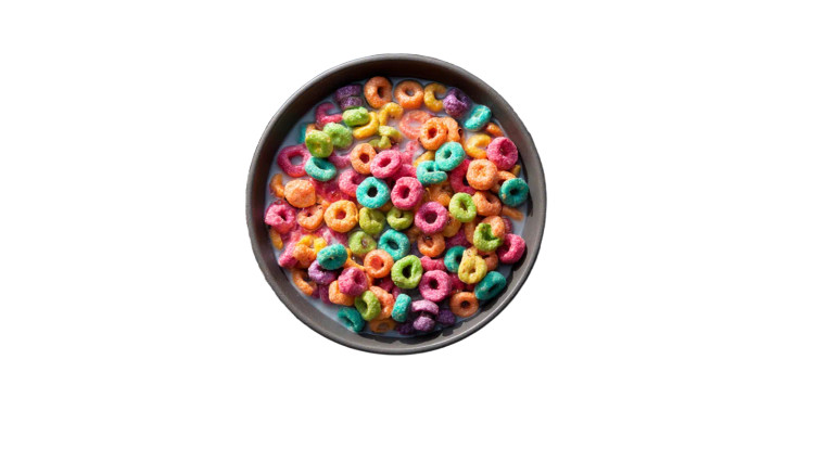 Fruit Loops Bowl Vinyl Car Decal Sticker – Waterproof & UV-Resistant 8"