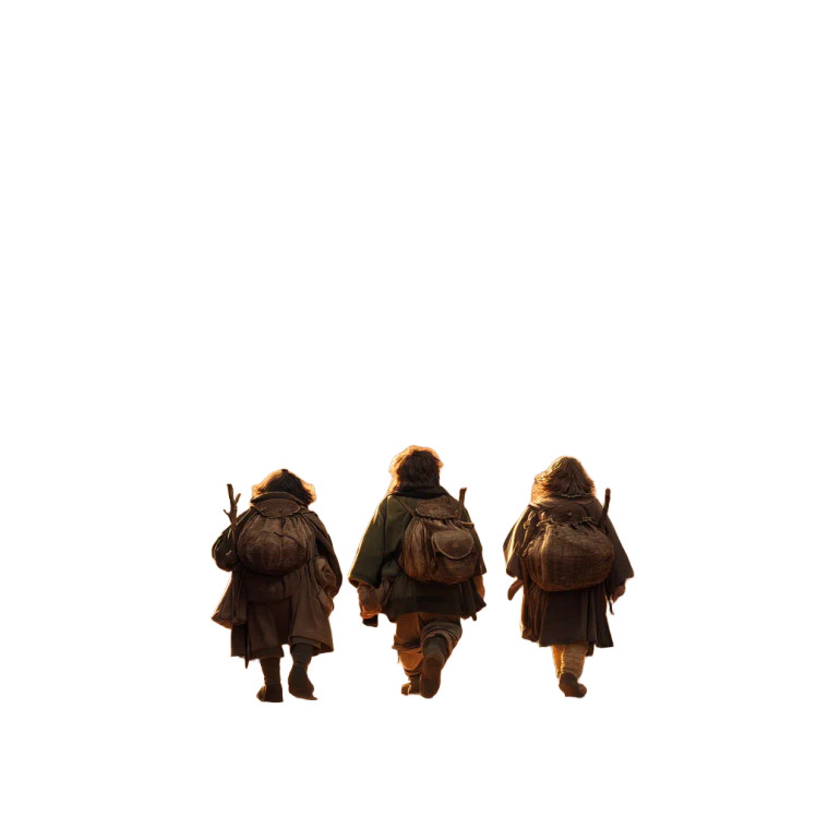 Hobbit Journey Vinyl Car Decal Sticker – Waterproof & UV-Resistant 8"