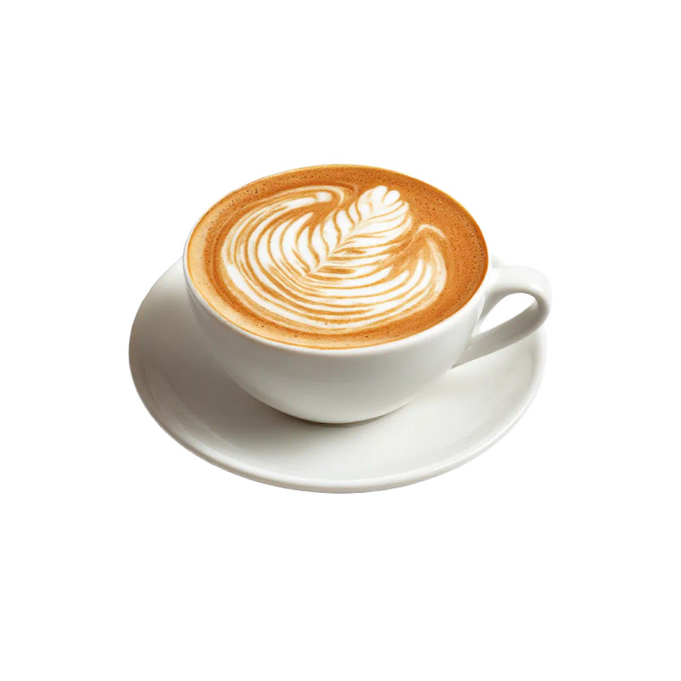 Cafe Latte Vinyl Car Decal Sticker – Waterproof & UV-Resistant 8"