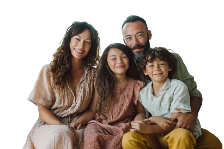 Happy Family Portrait Vinyl Car Decal Sticker – Waterproof & UV-Resistant 8" Happy Family Portrait Vinyl Car Decal Sticker – Waterproof & UV-Resistant 8"