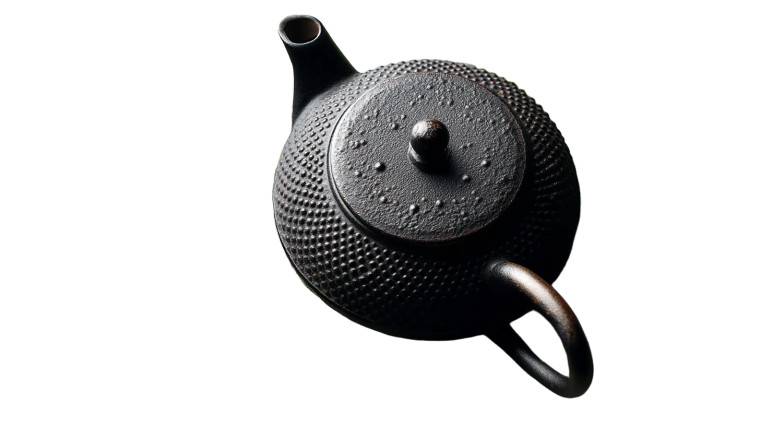 Teapot Flat Lay Vinyl Car Decal Sticker – Waterproof & UV-Resistant 8"