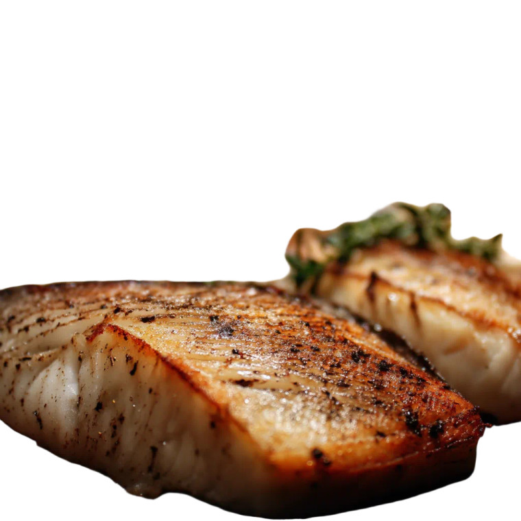 Fresh Cooked Fish Vinyl Car Decal Sticker – Waterproof & UV-Resistant 8"