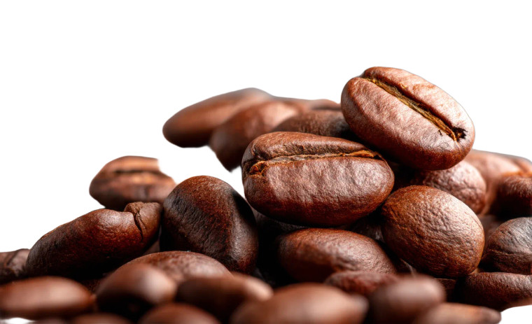 Coffee Beans Close-Up Vinyl Car Decal Sticker – Waterproof & UV-Resistant 8"