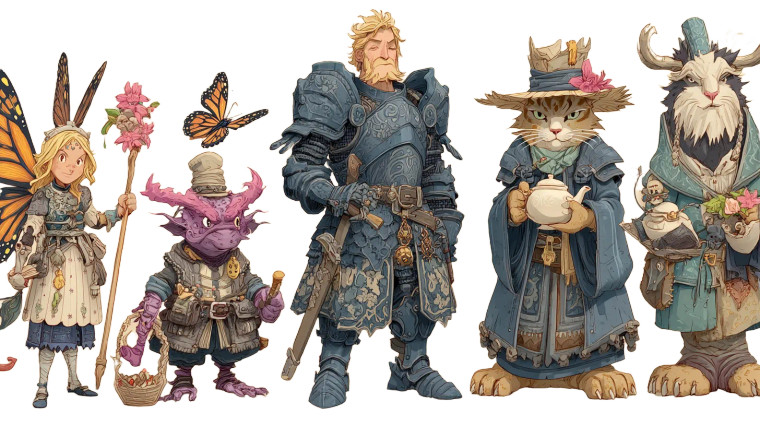 Whimsical Dnd Party Vinyl Car Decal Sticker – Waterproof & UV-Resistant 8"