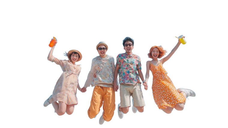 Joyful Asian Group Vinyl Car Decal Sticker – Waterproof & UV-Resistant 8" Joyful Asian Group Vinyl Car Decal Sticker – Waterproof & UV-Resistant 8"