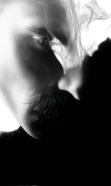 Surreal Moebius Portrait Vinyl Car Decal Sticker – Waterproof & UV-Resistant 8"