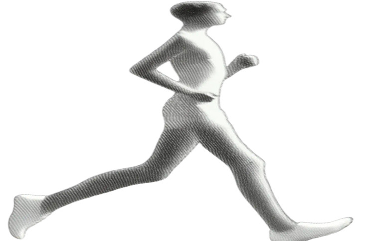 Evolution Running Logo Vinyl Car Decal Sticker – Waterproof & UV-Resistant 8"