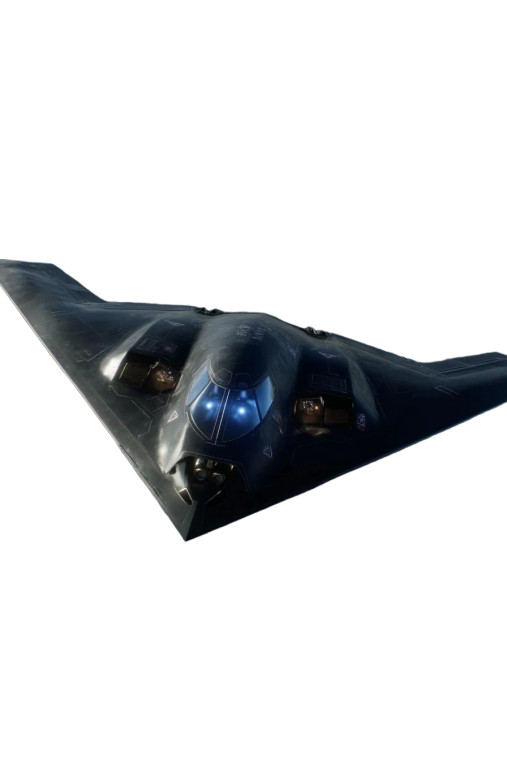 Stealth Bomber Vinyl Car Decal Sticker – Waterproof & UV-Resistant 8"