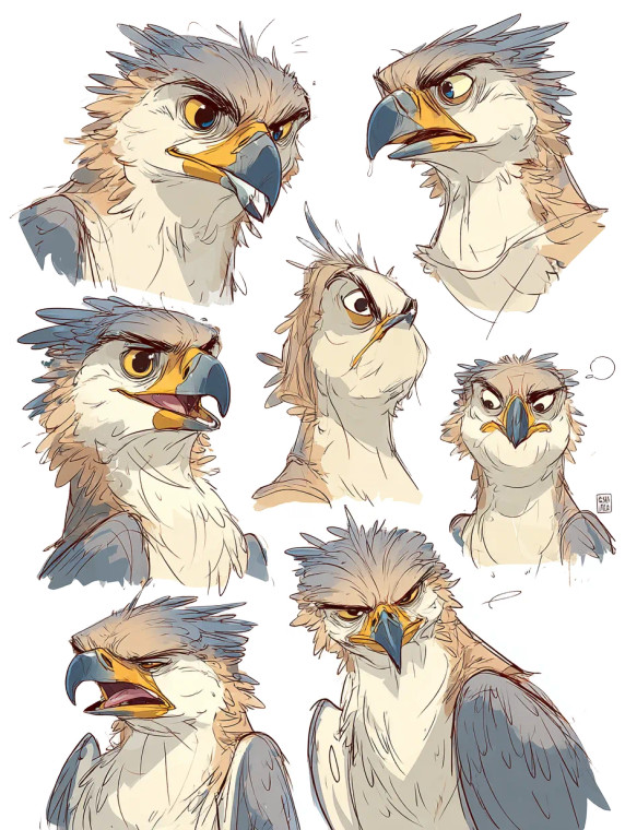 Heroic Philippine Eagle Vinyl Car Decal Sticker – Waterproof & UV-Resistant 8"