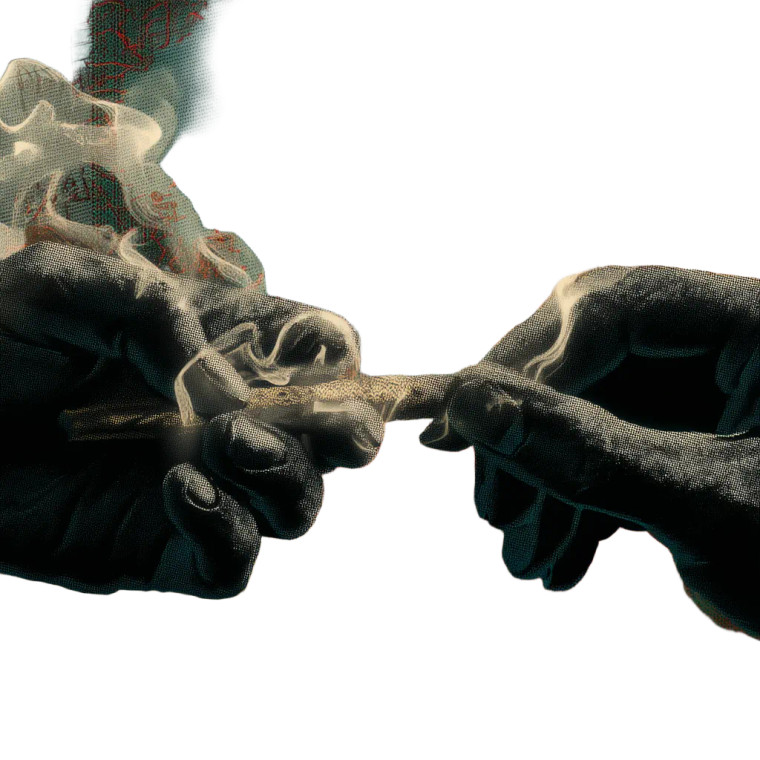 Passing The Joint Vinyl Car Decal Sticker – Waterproof & UV-Resistant 8"