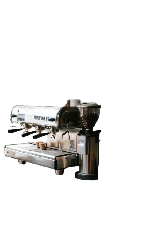 Modern Coffee Station Vinyl Car Decal Sticker – Waterproof & UV-Resistant 8"
