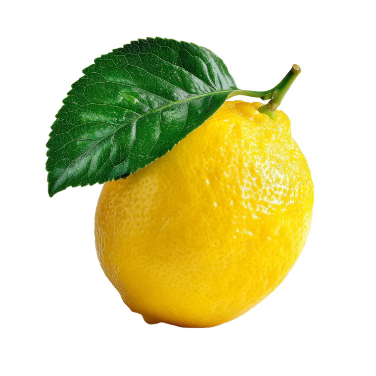 Appetizing Lemon Vinyl Car Decal Sticker – Waterproof & UV-Resistant 8"