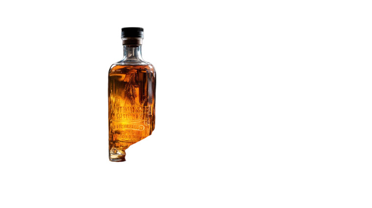 Craftsman'S Whisky Bottle Vinyl Car Decal Sticker – Waterproof & UV-Resistant 8"