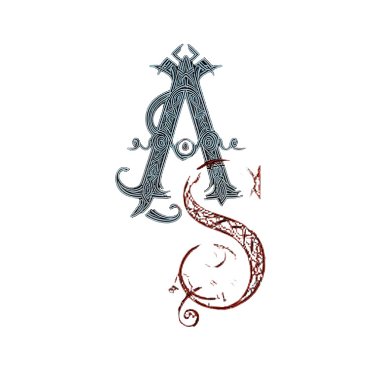 As Logo Vinyl Car Decal Sticker – Waterproof & UV-Resistant 8"