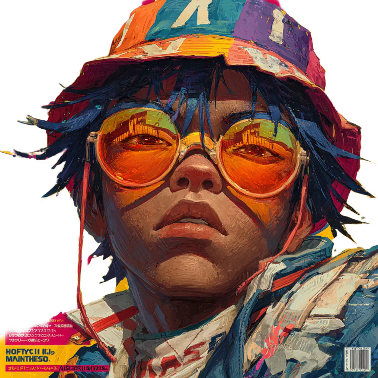 Anime Streetwear Character Vinyl Car Decal Sticker – Waterproof & UV-Resistant 8"