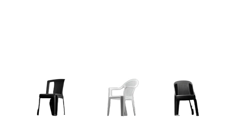 Floating Household Objects Vinyl Car Decal Sticker – Waterproof & UV-Resistant 8"