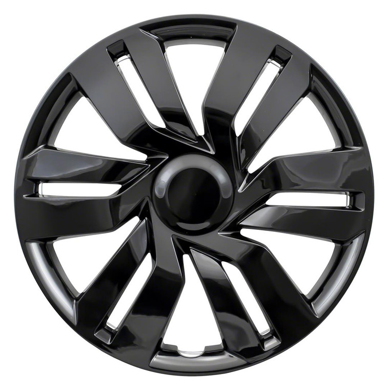 Enhance Your Wheels with Coast To Coast 17 Inch Gloss Black Wheel Covers | Set of 4