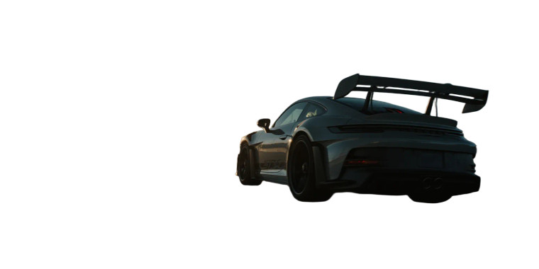 Porsche Gt3 Rs V2 Vinyl Car Decal Sticker – Waterproof & UV-Resistant 8"