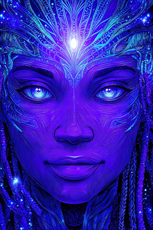 Divine Love Goddess Vinyl Car Decal Sticker – Waterproof & UV-Resistant 8"