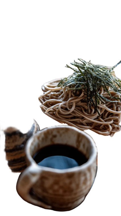 Shinshu Soba Vinyl Car Decal Sticker – Waterproof & UV-Resistant 8"