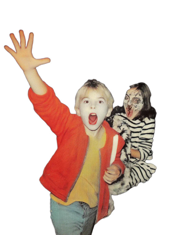 Kids Halloween Fun Vinyl Car Decal Sticker – Waterproof & UV-Resistant 8"