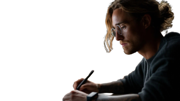 Young Graphic Designer V2 Vinyl Car Decal Sticker – Waterproof & UV-Resistant 8"