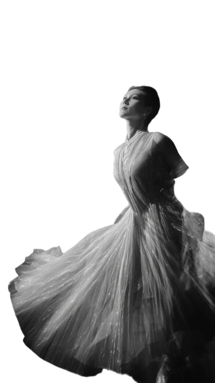 Ethereal Dancer Performance Vinyl Car Decal Sticker – Waterproof & UV-Resistant 8"