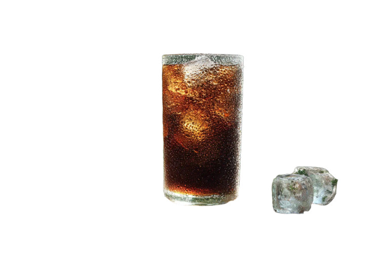 Iced Americano Scene Vinyl Car Decal Sticker – Waterproof & UV-Resistant 8"