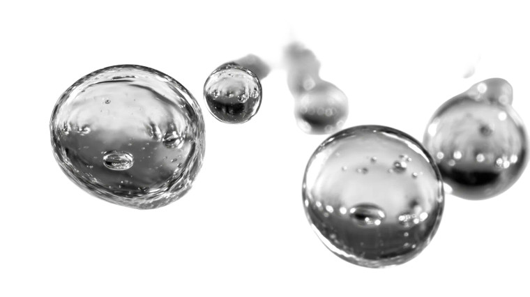 Suspended Water Droplets Vinyl Car Decal Sticker – Waterproof & UV-Resistant 8"