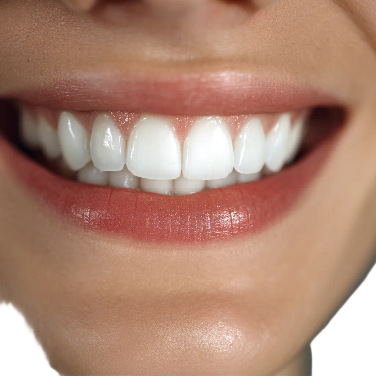 Smiling Teeth Vinyl Car Decal Sticker – Waterproof & UV-Resistant 8"