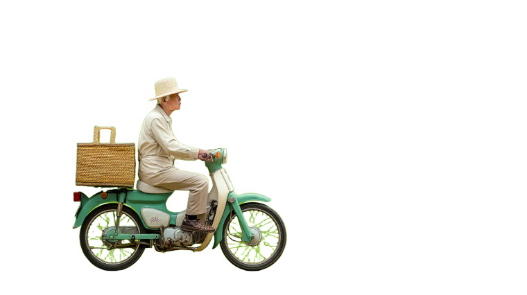 Farmer Food Delivery Vinyl Car Decal Sticker – Waterproof & UV-Resistant 8"