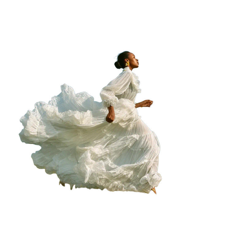 Elegant Field Run Vinyl Car Decal Sticker – Waterproof & UV-Resistant 8"