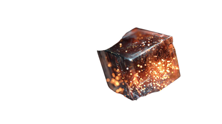 Glowing Artifact Cube Vinyl Car Decal Sticker – Waterproof & UV-Resistant 8"