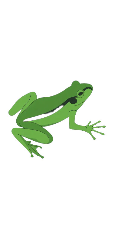 Leaping Frog Logo Vinyl Car Decal Sticker – Waterproof & UV-Resistant 8"