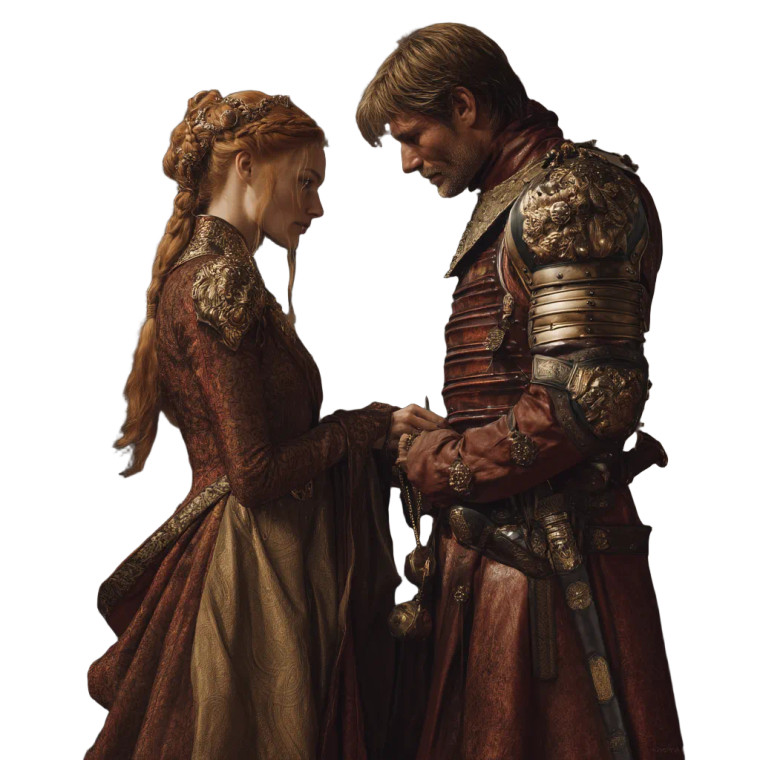 Regal Fantasy Encounter Vinyl Car Decal Sticker – Waterproof & UV-Resistant 8"